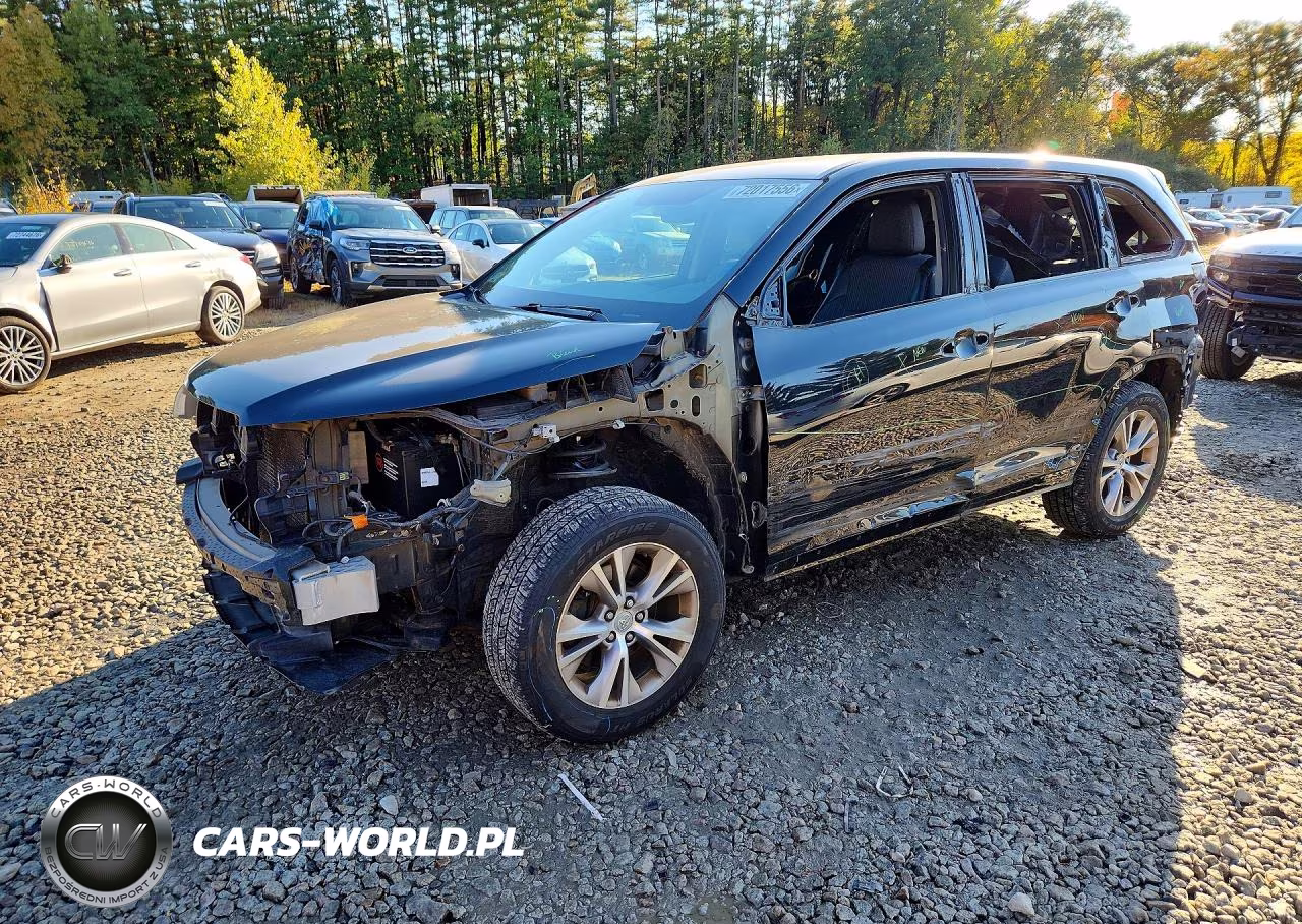 2014 Toyota Highlander Le Plus – zdjęcie 1 z 12