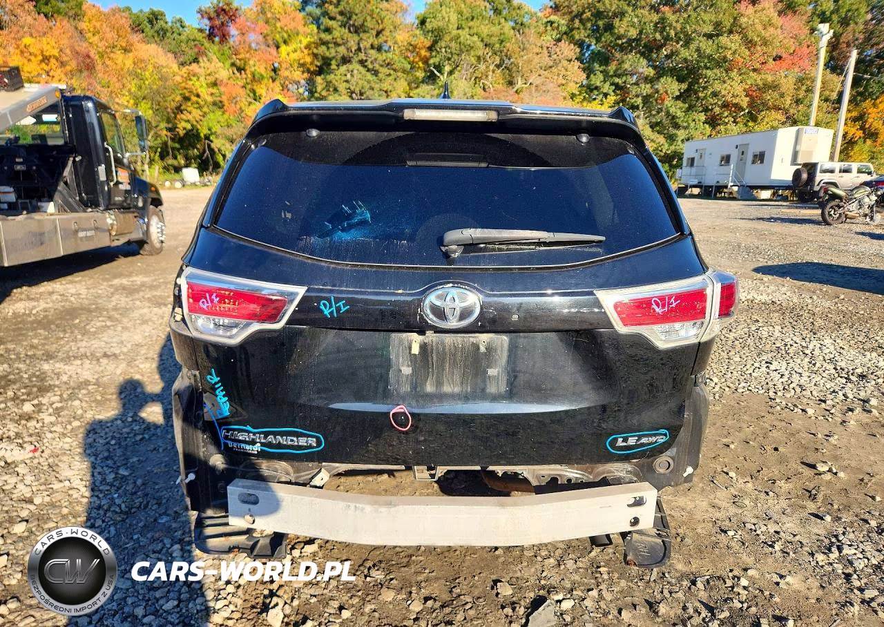 2014 Toyota Highlander Le Plus VIN:5TDBKRFH3ES039707 - 6