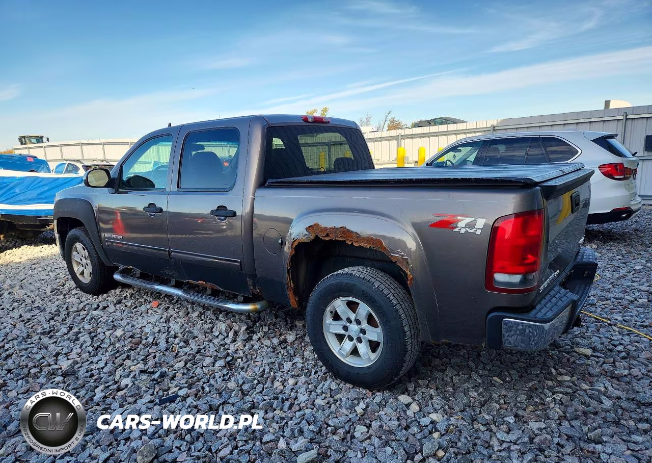 2008 GMC Sierra K1500 VIN:2GTEK13M381296880 - 2