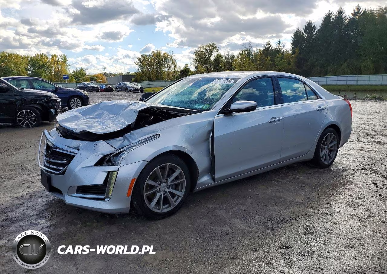 2017 Cadillac Cts Luxury VIN:1G6AX5SS0H0190151 - 1