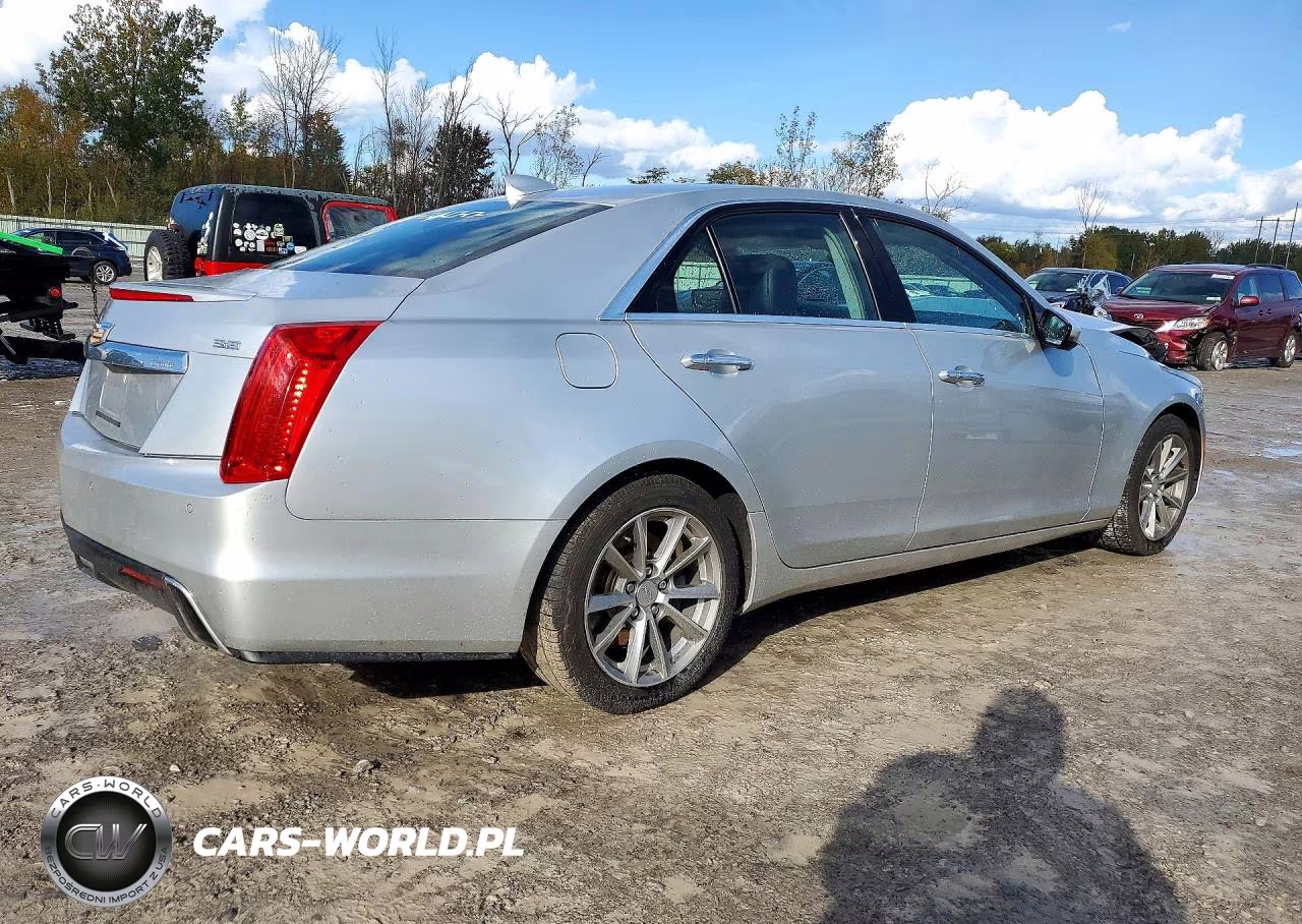 2017 Cadillac Cts Luxury VIN:1G6AX5SS0H0190151 - 3