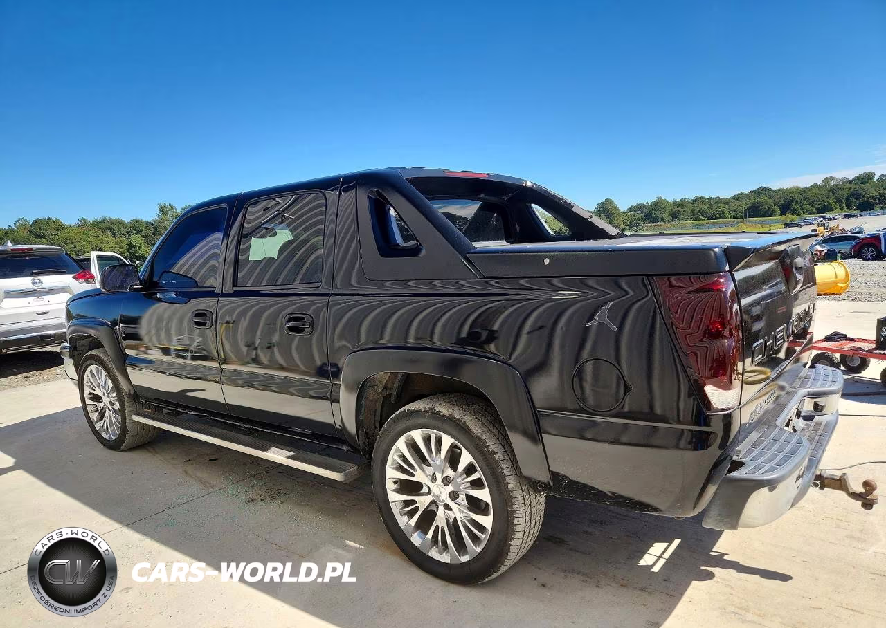 2003 Chevrolet Avalanche 1500 VIN:3GNEK13T23G278238 - 2