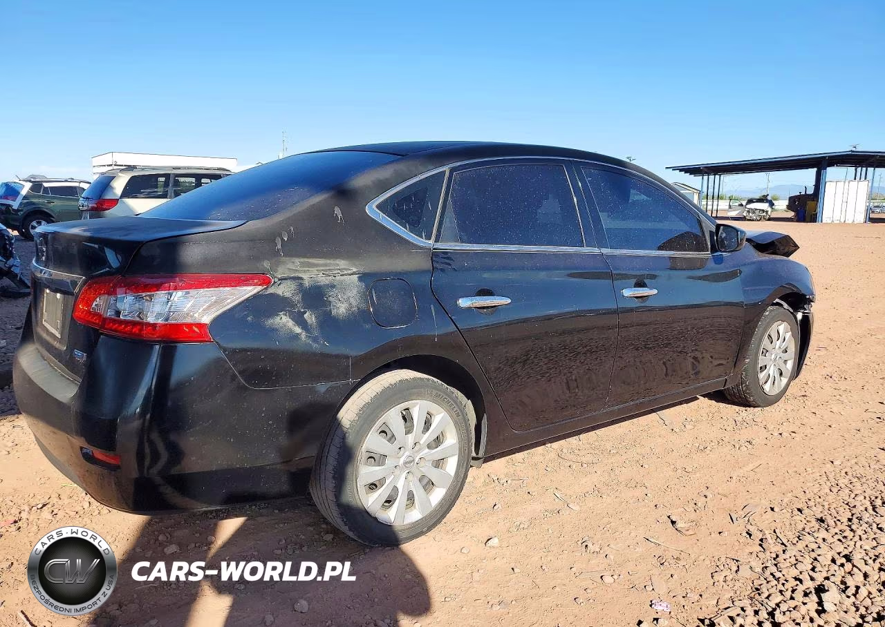 2014 Nissan Sentra S VIN:3N1AB7AP8EY202510 - 3