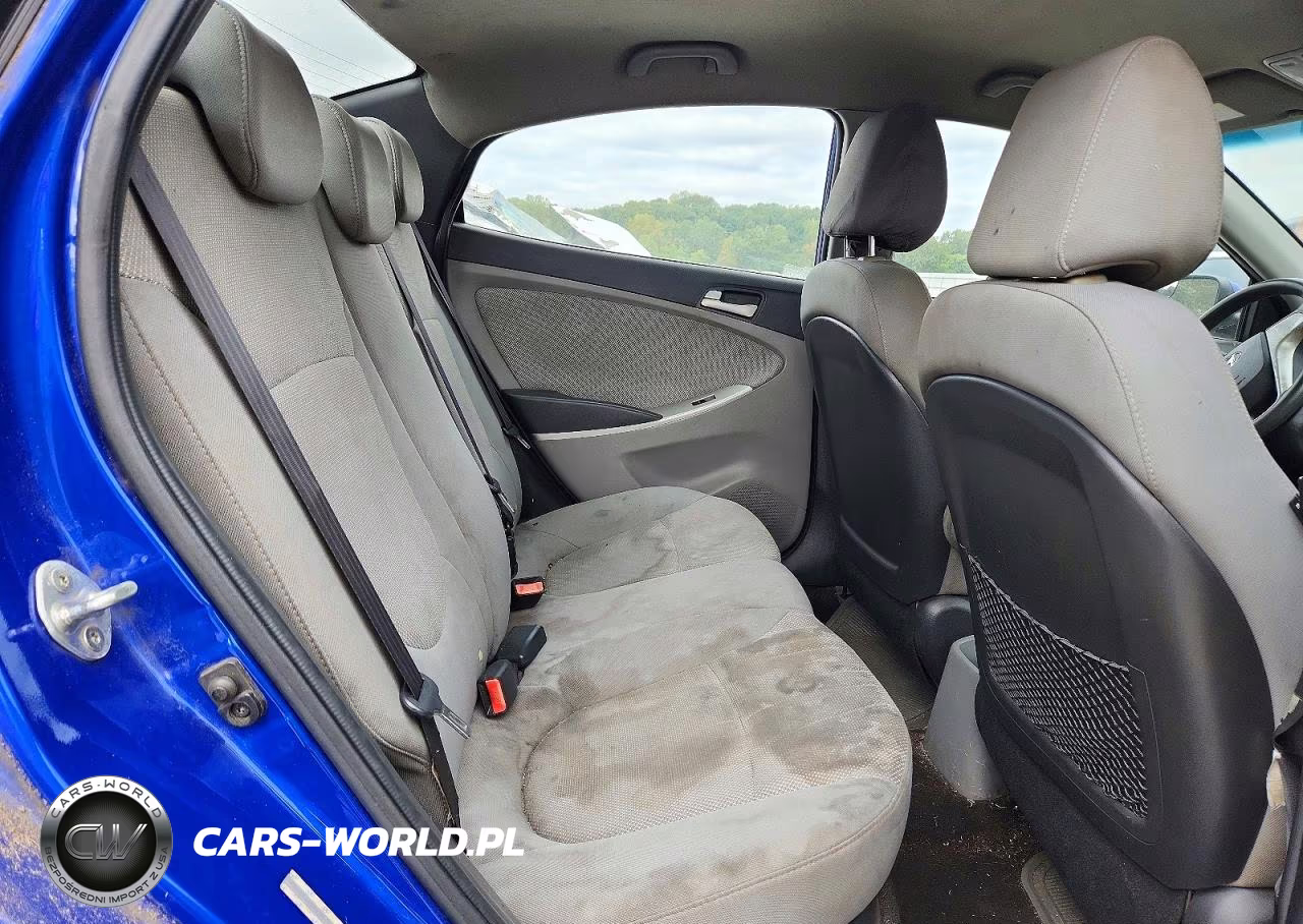 2014 Hyundai Accent Gls VIN:KMHCT4AE8EU671482 - 10