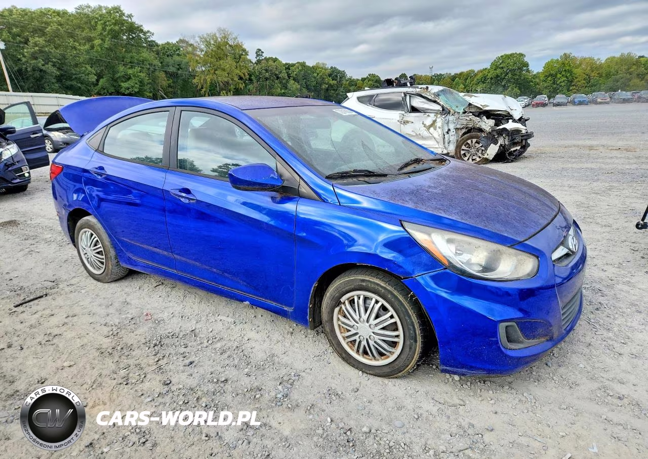2014 Hyundai Accent Gls VIN:KMHCT4AE8EU671482 - 4