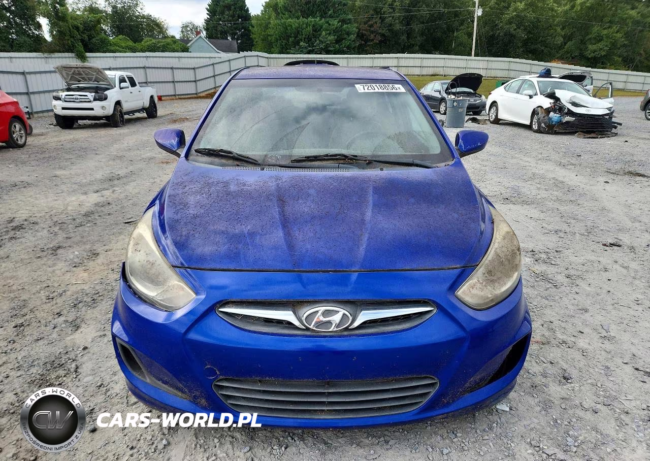 2014 Hyundai Accent Gls VIN:KMHCT4AE8EU671482 - 5