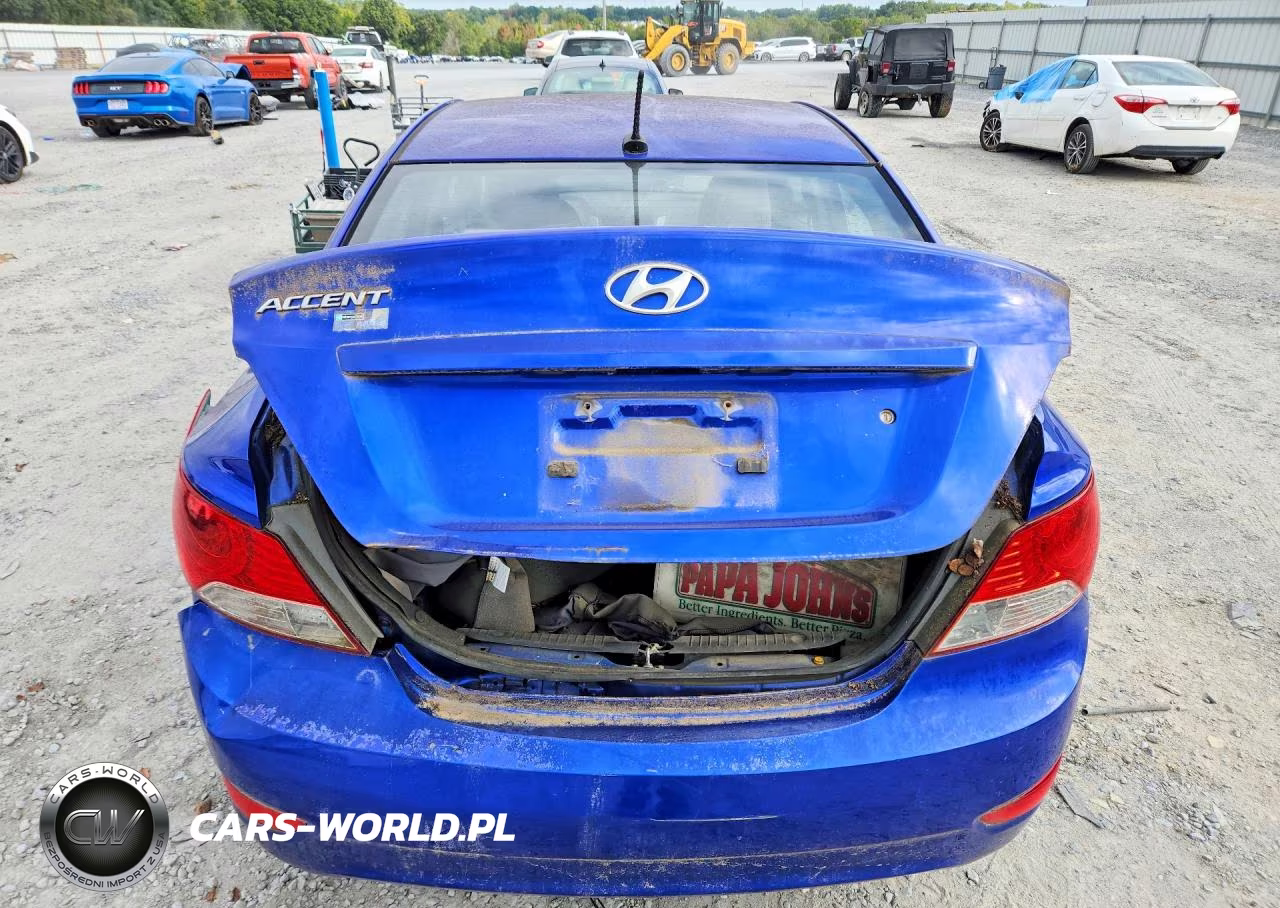 2014 Hyundai Accent Gls VIN:KMHCT4AE8EU671482 - 6