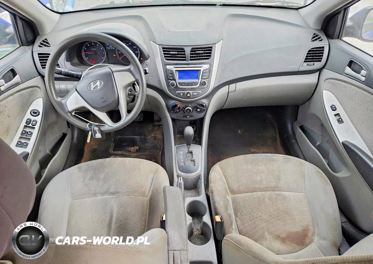 2014 Hyundai Accent Gls VIN:KMHCT4AE8EU671482 - 8