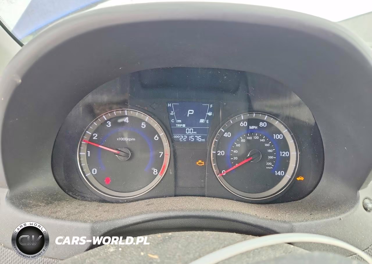 2014 Hyundai Accent Gls VIN:KMHCT4AE8EU671482 - 9
