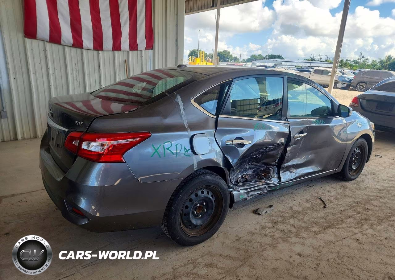 2019 Nissan Sentra Sv VIN:3N1AB7AP9KY358003 - 3