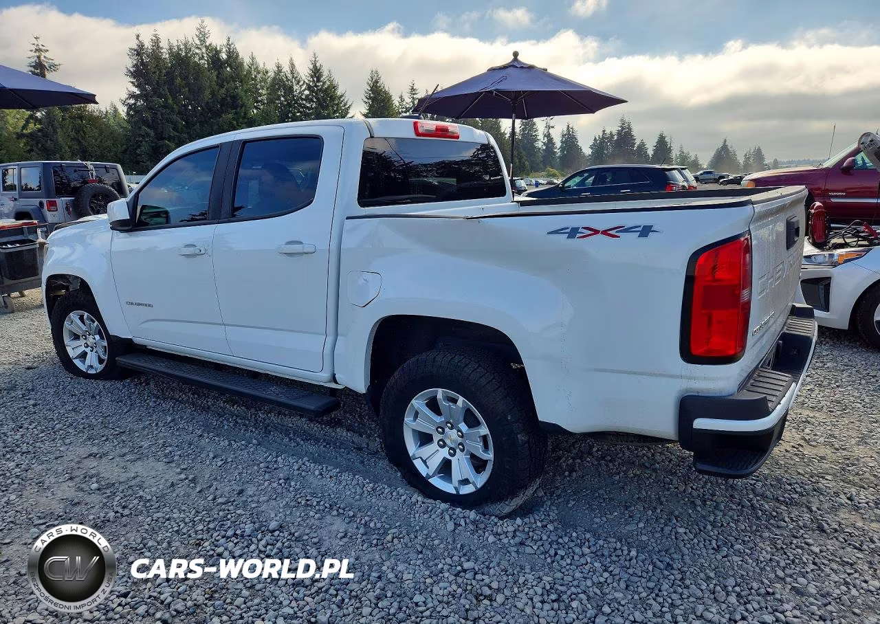 2021 Chevrolet Colorado Lt VIN:1GCGTCEN1M1266901 - 2