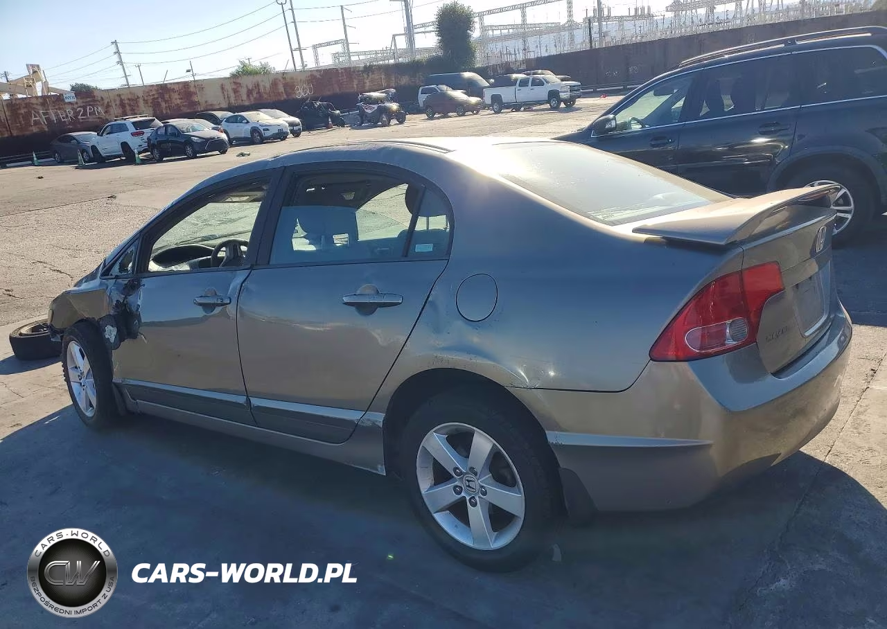 2008 Honda Civic Ex VIN:2HGFA16898H307413 - 2