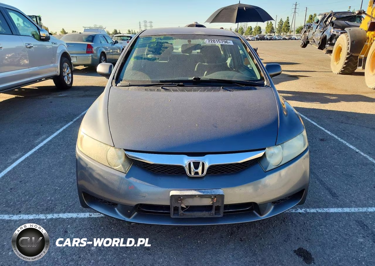 2010 Honda Civic Lx VIN:2HGFA1F51AH324380 - 5