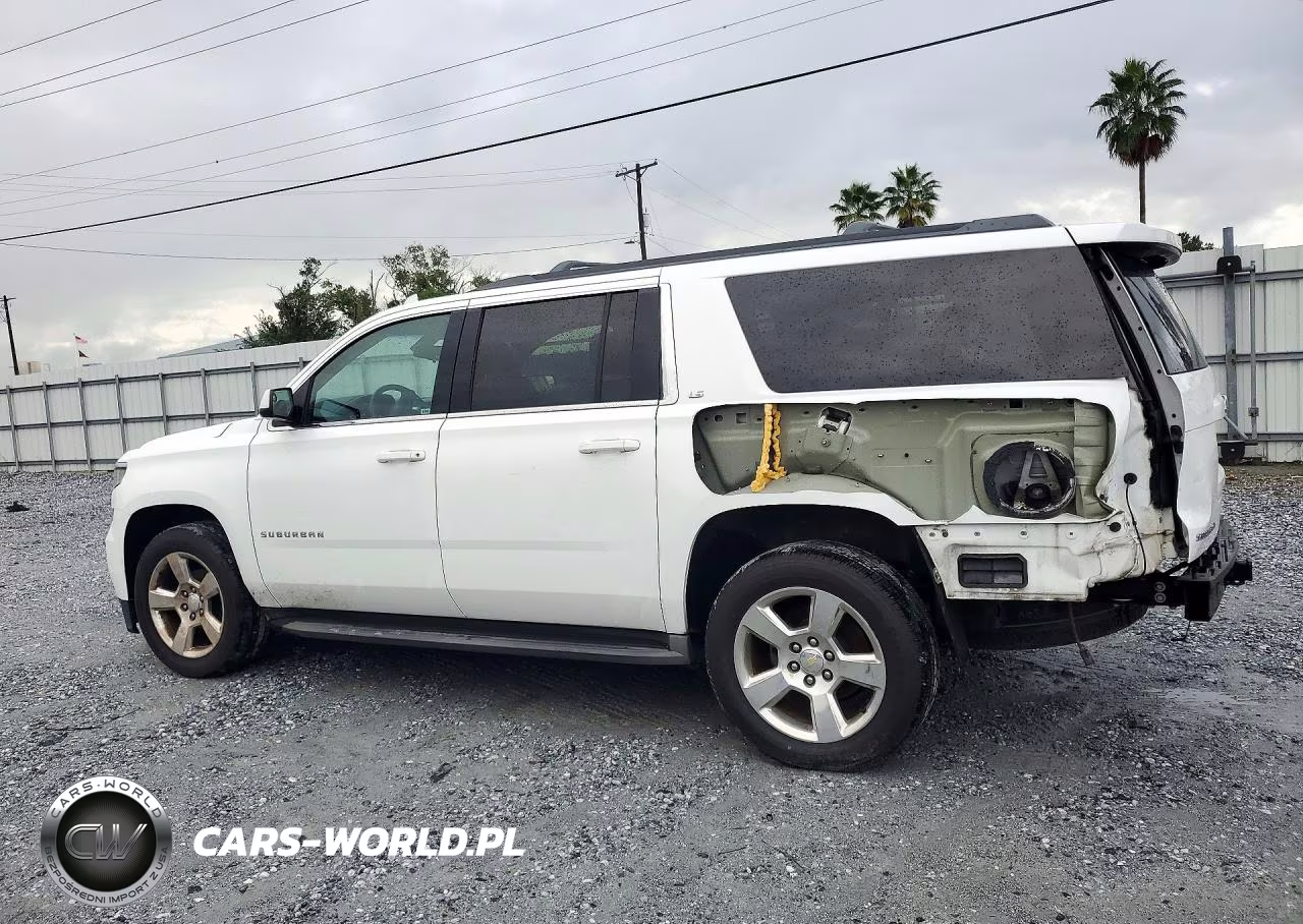 2016 Chevrolet Suburban K1500 Ls VIN:1GNSKGEC6GR111275 - 2