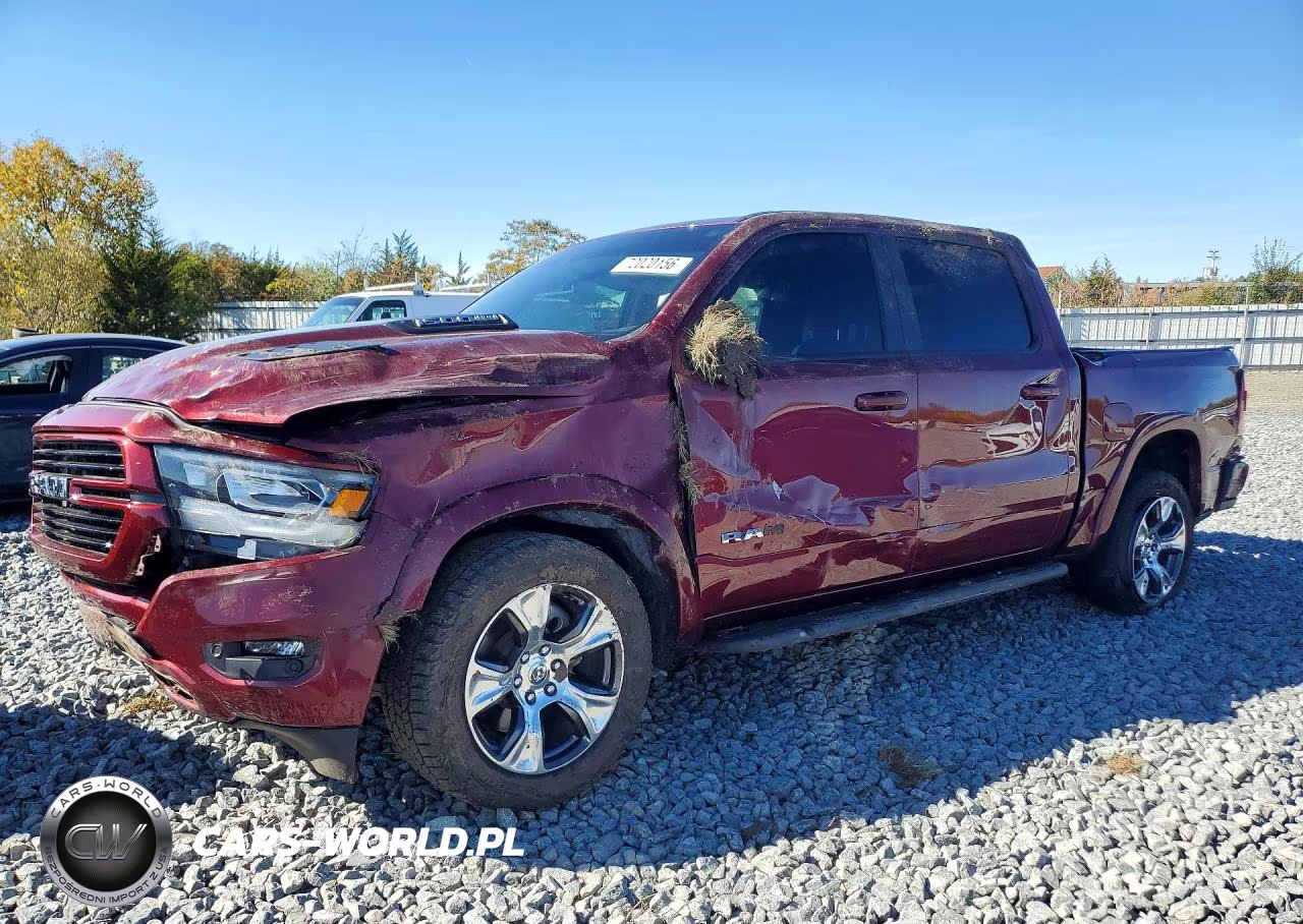 2022 Ram 1500 Laramie VIN:1C6SRFJT1NN285996 - 1