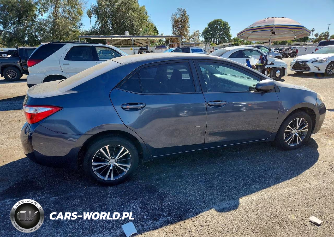 2016 Toyota Corolla Le Plus VIN:5YFBURHEXGP537928 - 3