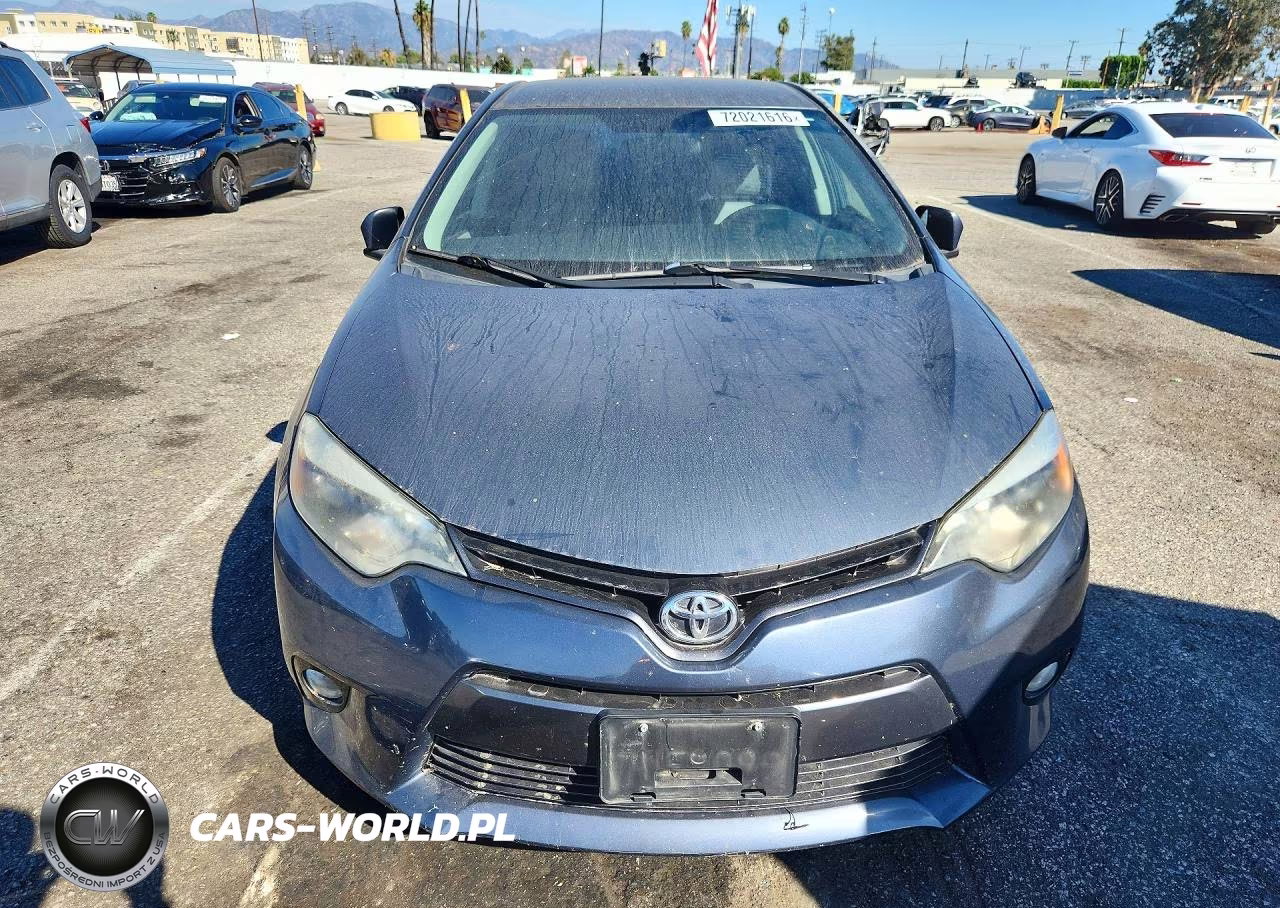 2016 Toyota Corolla Le Plus VIN:5YFBURHEXGP537928 - 5