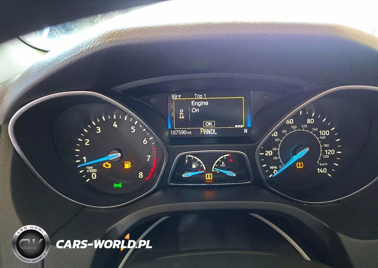 2016 Ford Focus Se VIN:1FADP3F21GL395893 - 9