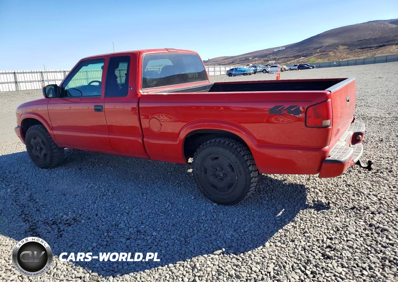 2000 Chevrolet S Truck S10 VIN:1GCDT19W6Y8106701 - 2