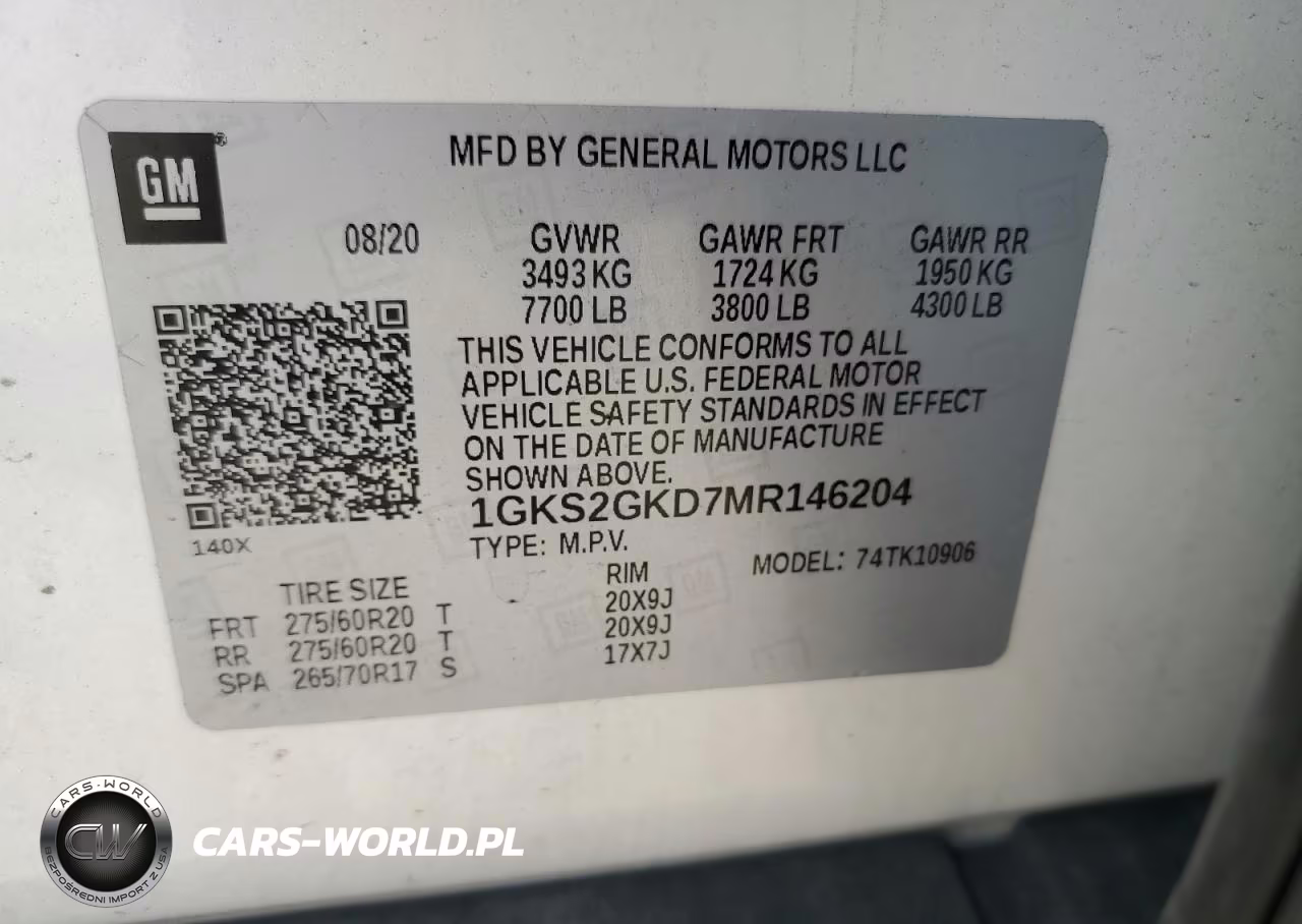 2021 GMC Yukon Xl K1500 Slt VIN:1GKS2GKD7MR146204 - 13