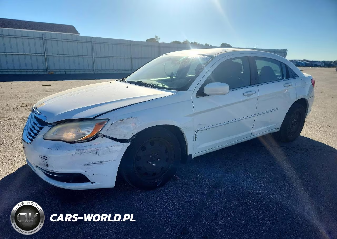 2012 Chrysler 200 Lx VIN:1C3CCBAB9CN248291 - 1