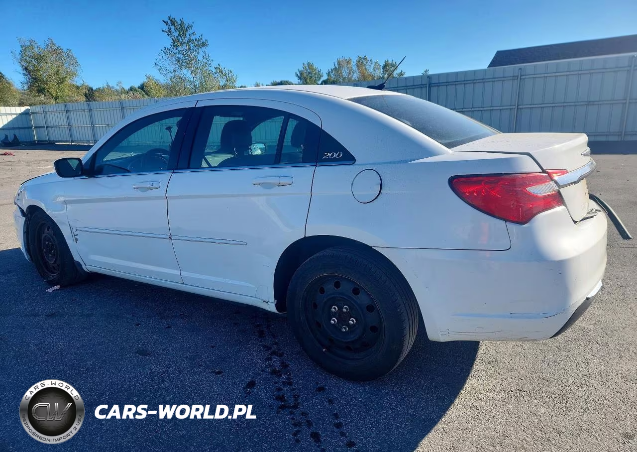 2012 Chrysler 200 Lx VIN:1C3CCBAB9CN248291 - 2