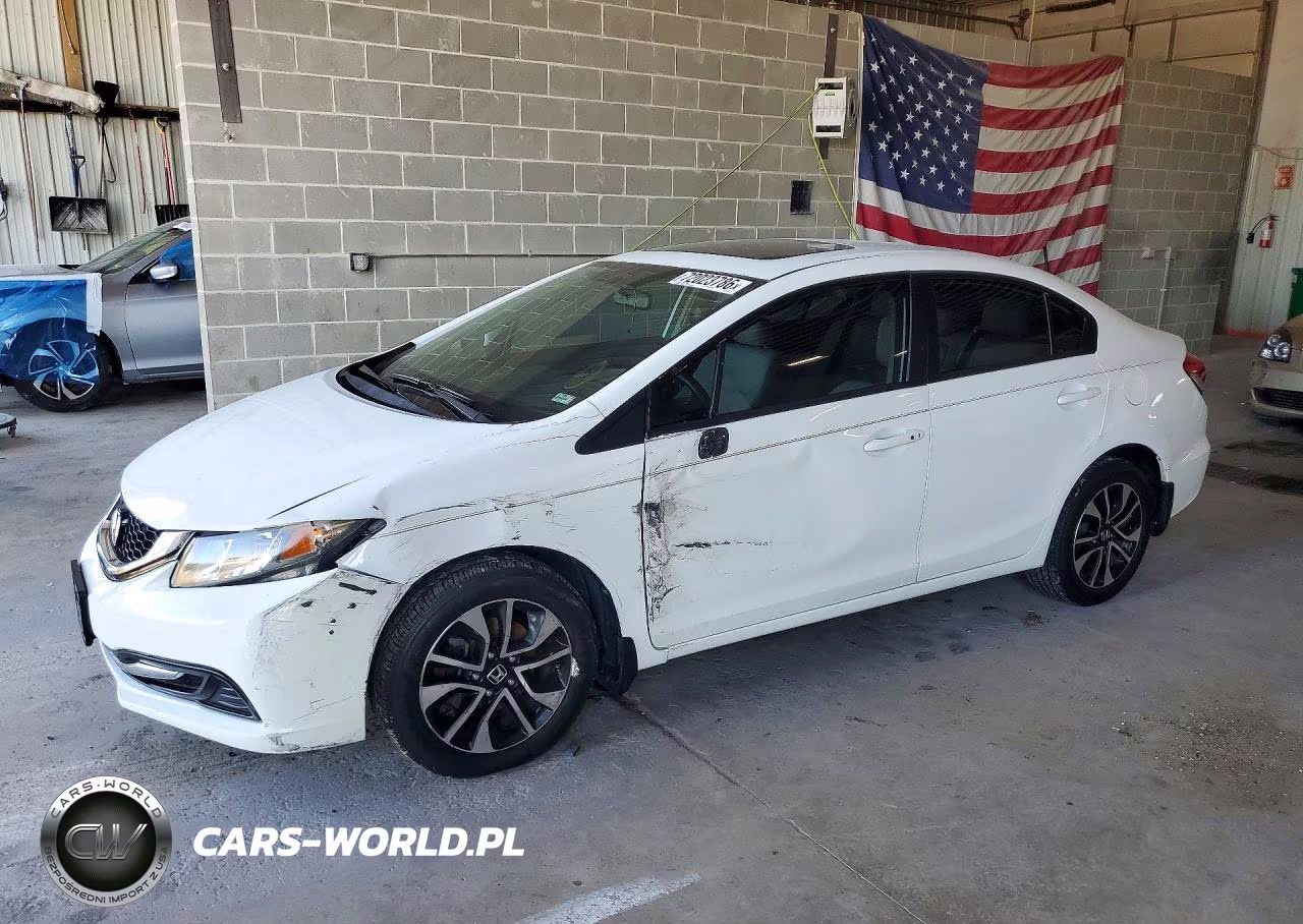 2015 Honda Civic Ex VIN:19XFB2F88FE024706 - 1