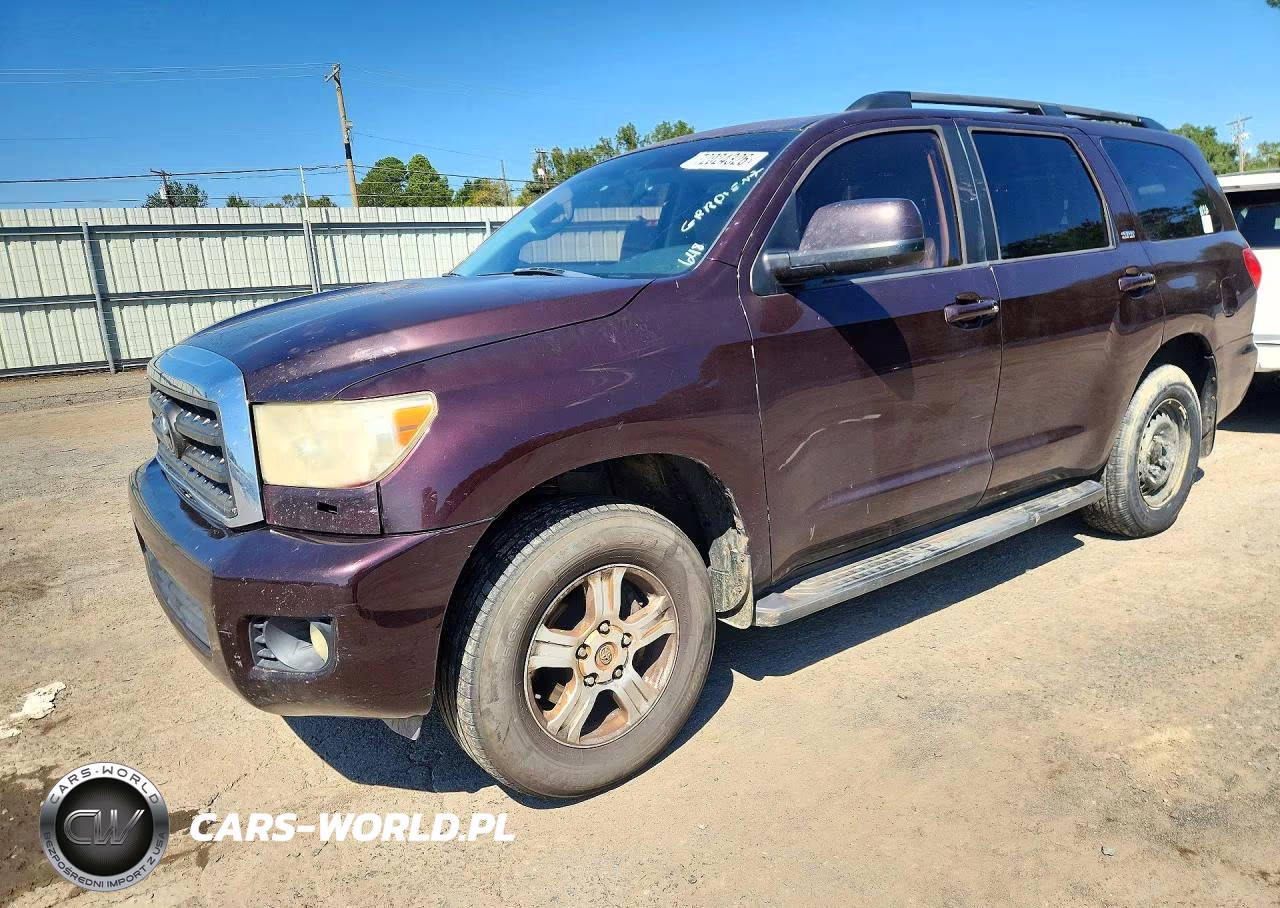 2012 Toyota Sequoia Sr5 VIN:5TDZM5G18CS004161 - 1