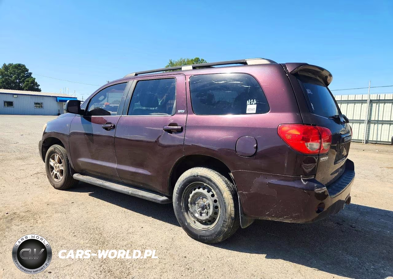 2012 Toyota Sequoia Sr5 VIN:5TDZM5G18CS004161 - 2
