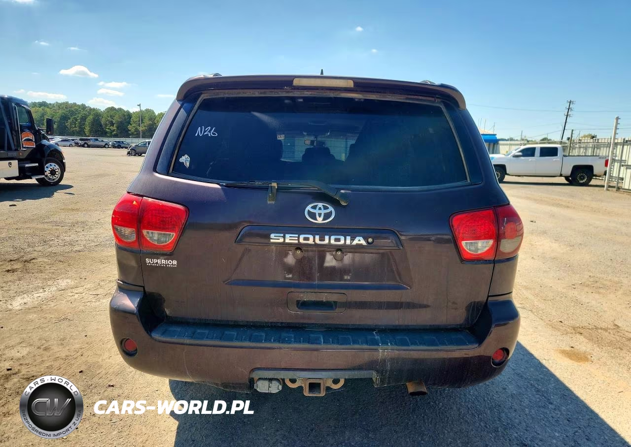 2012 Toyota Sequoia Sr5 VIN:5TDZM5G18CS004161 - 6