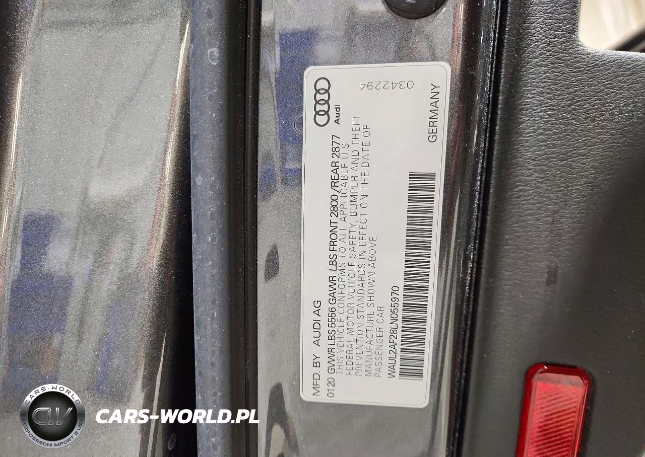 2020 Audi A6 Premium Plus VIN:WAUL2AF28LN055970 - 12