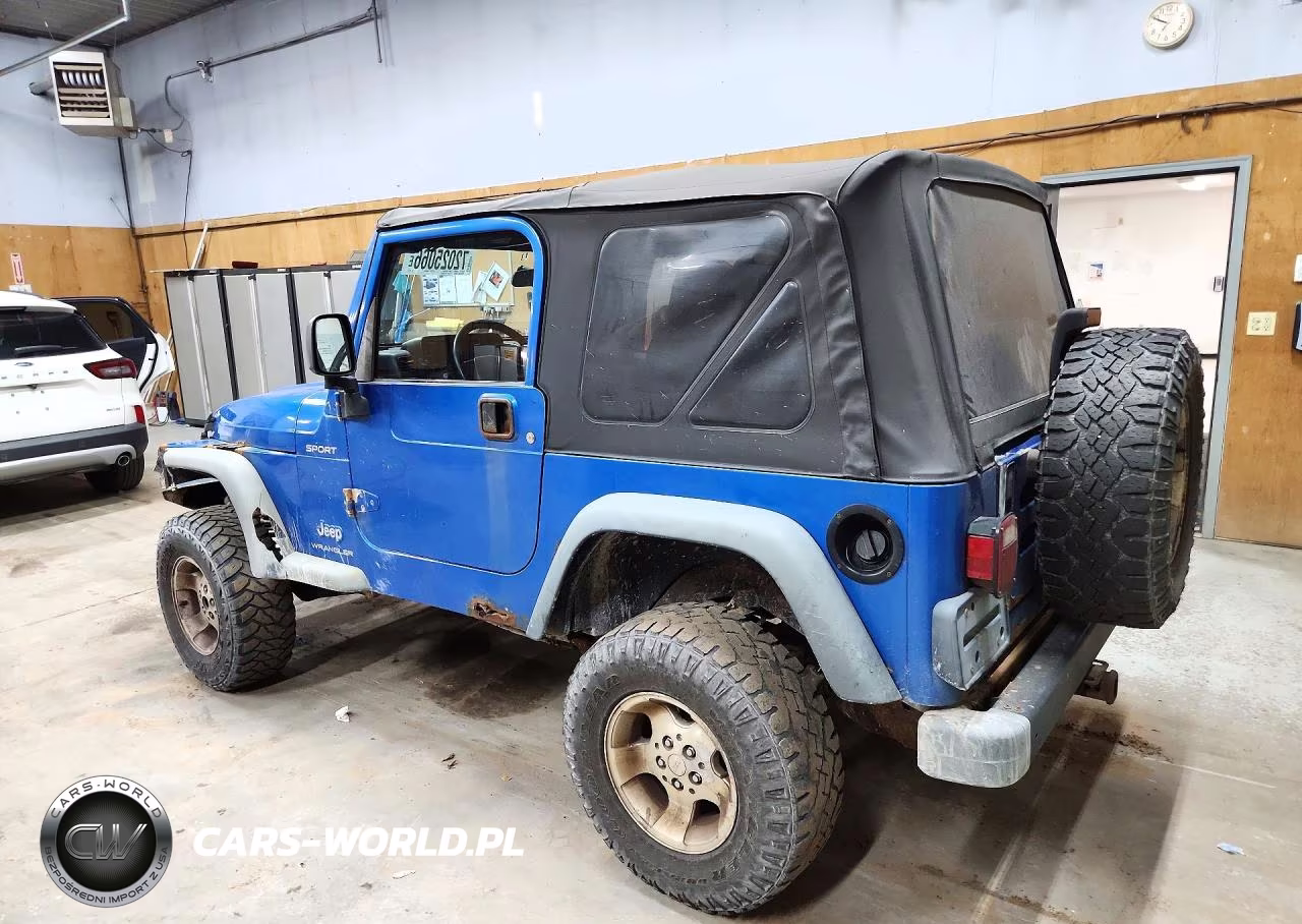 2003 Jeep Wrangler - Tj Sport VIN:1J4FA49SX3P331113 - 2