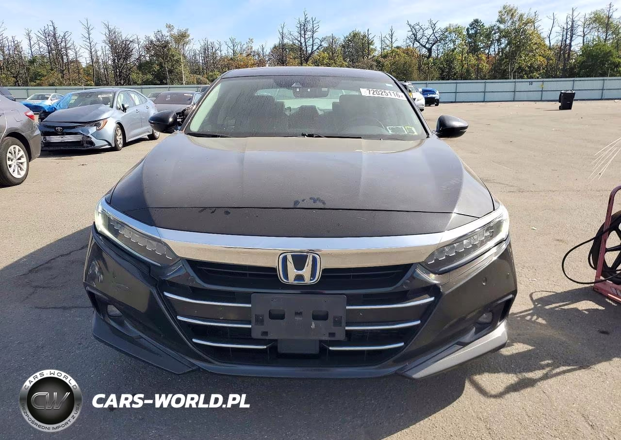 2022 Honda Accord Touring Hybrid VIN:1HGCV3F96NA021203 - 5