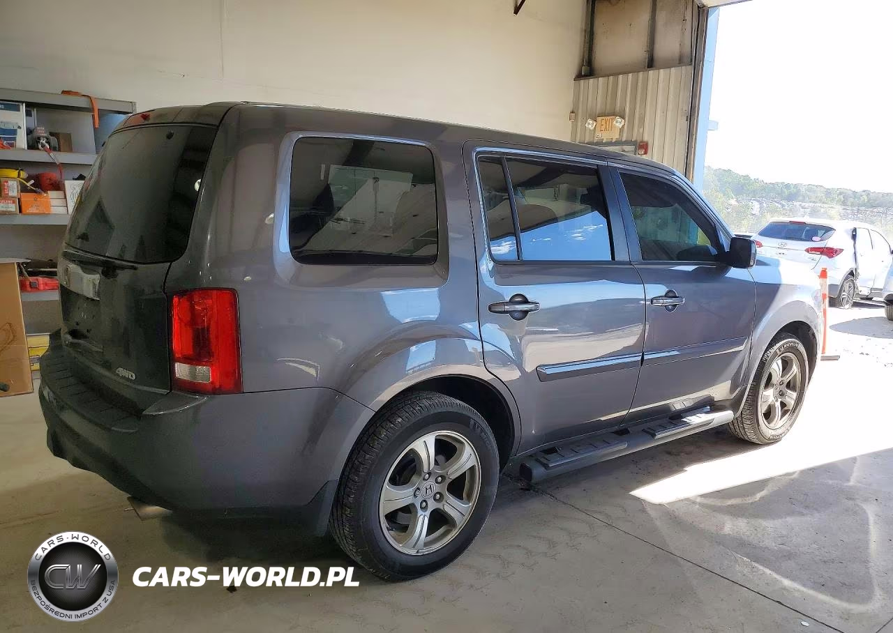 2014 Honda Pilot Exl VIN:5FNYF4H62EB042454 - 3