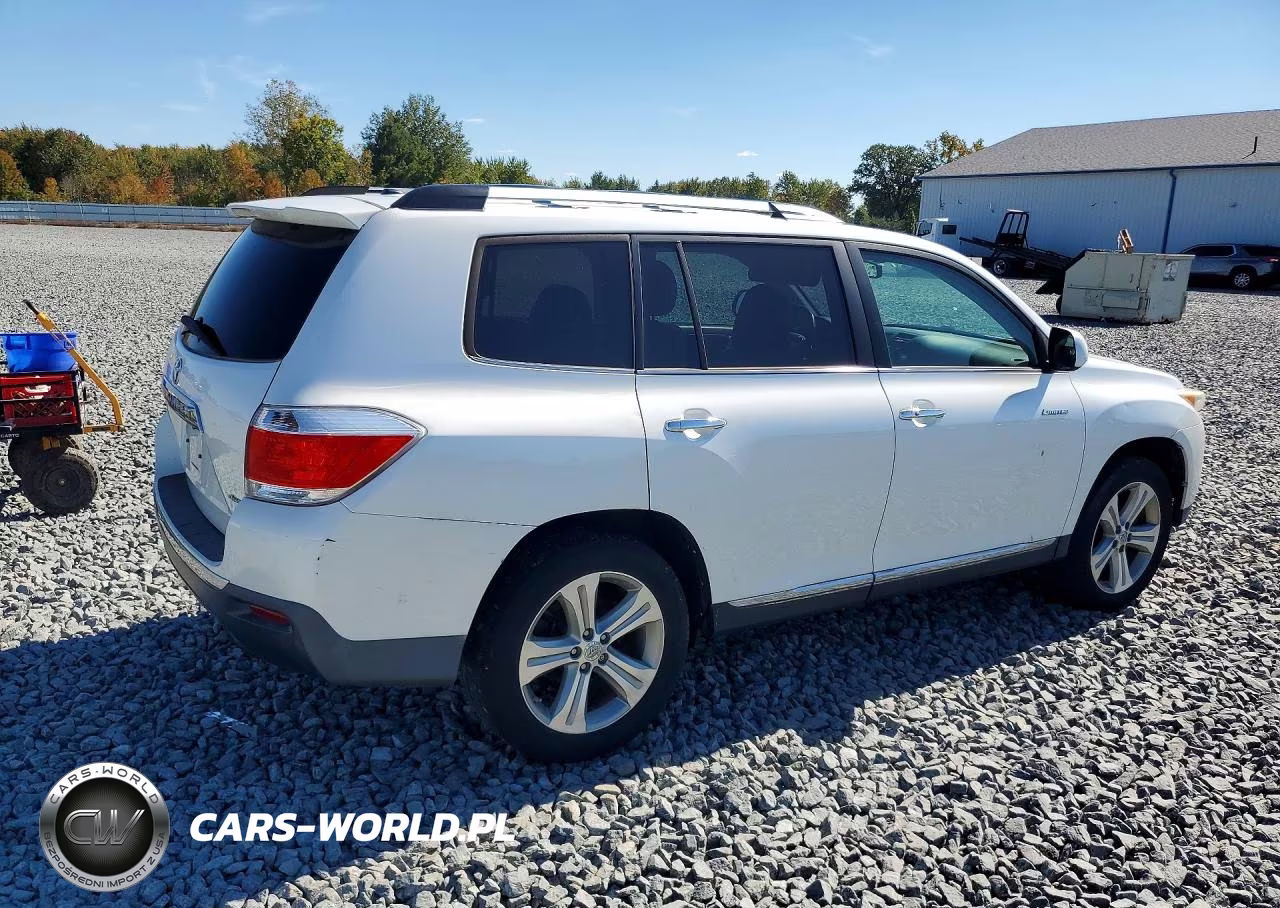 2012 Toyota Highlander Limited VIN:5TDDK3EHXCS148251 - 3