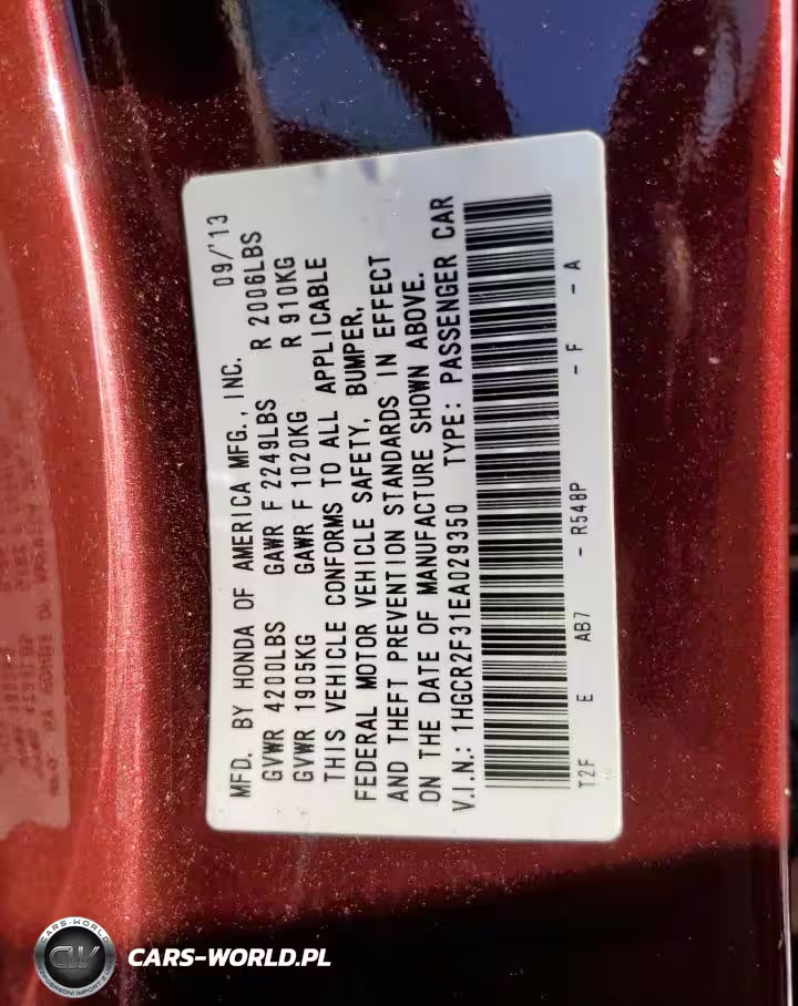 2014 Honda Accord Lx VIN:1HGCR2F31EA029350 - 12