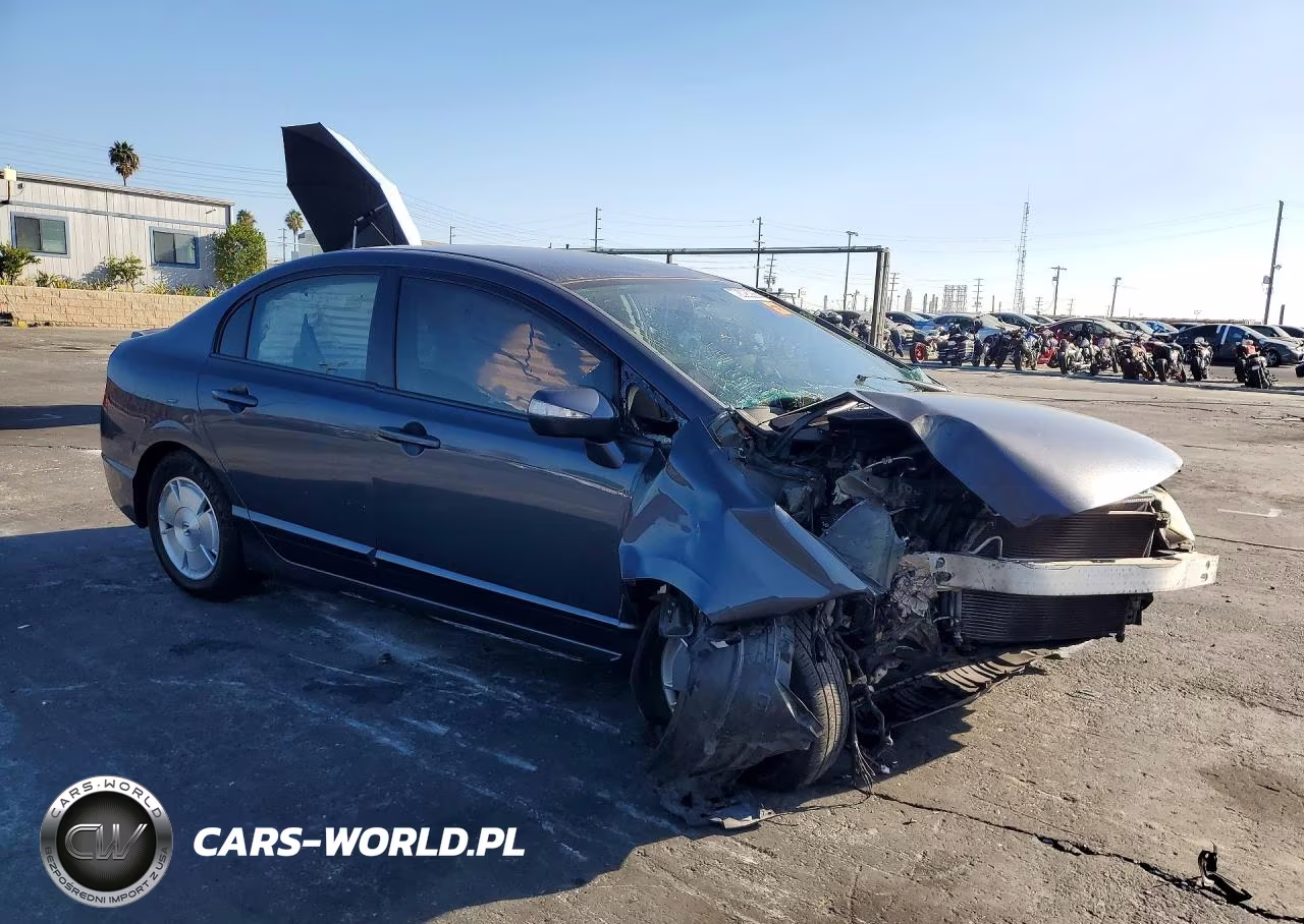 2008 Honda Civic Hybrid VIN:JHMFA36268S011245 - 4