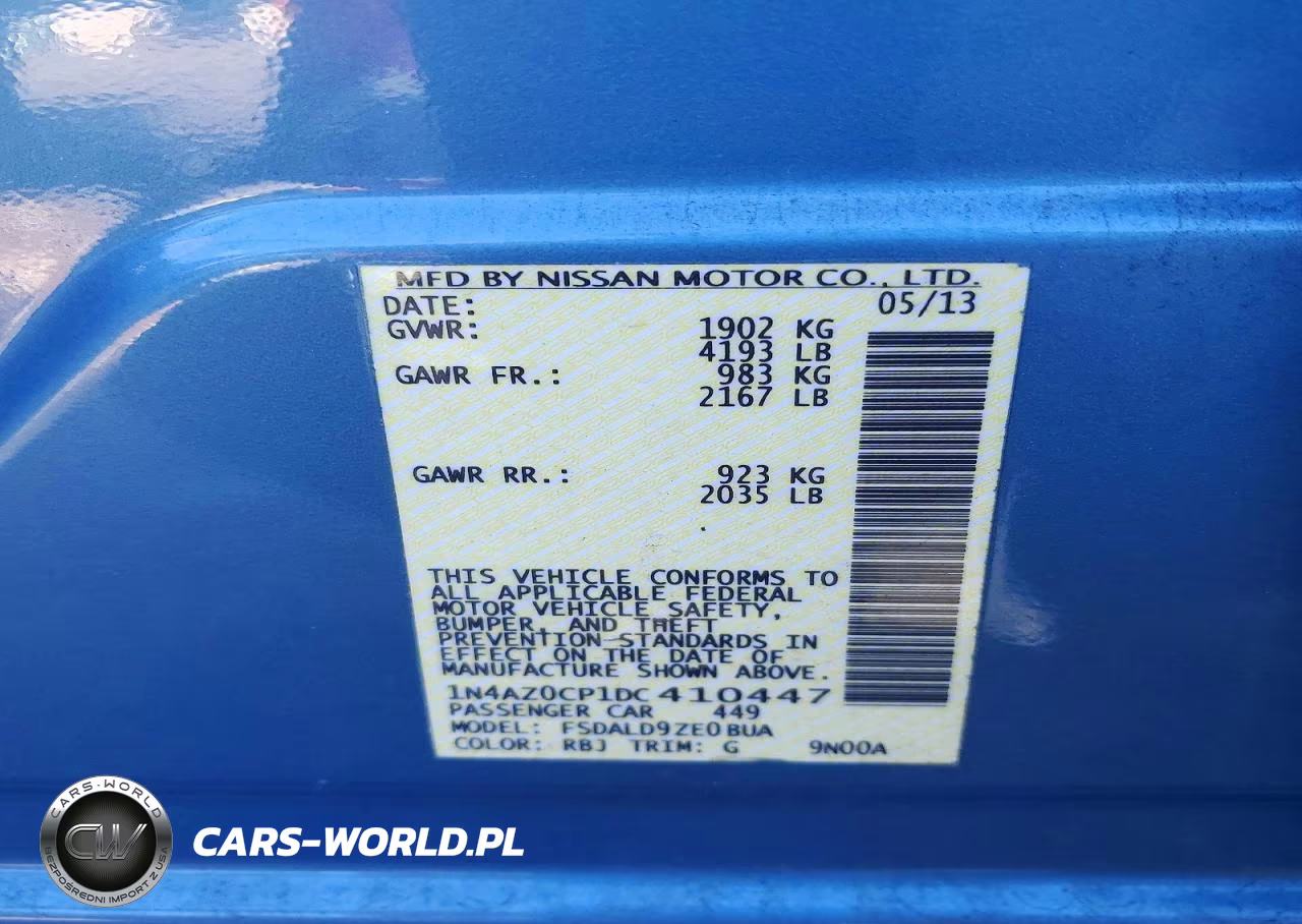 2013 Nissan Leaf S VIN:1N4AZ0CP1DC410447 - 14