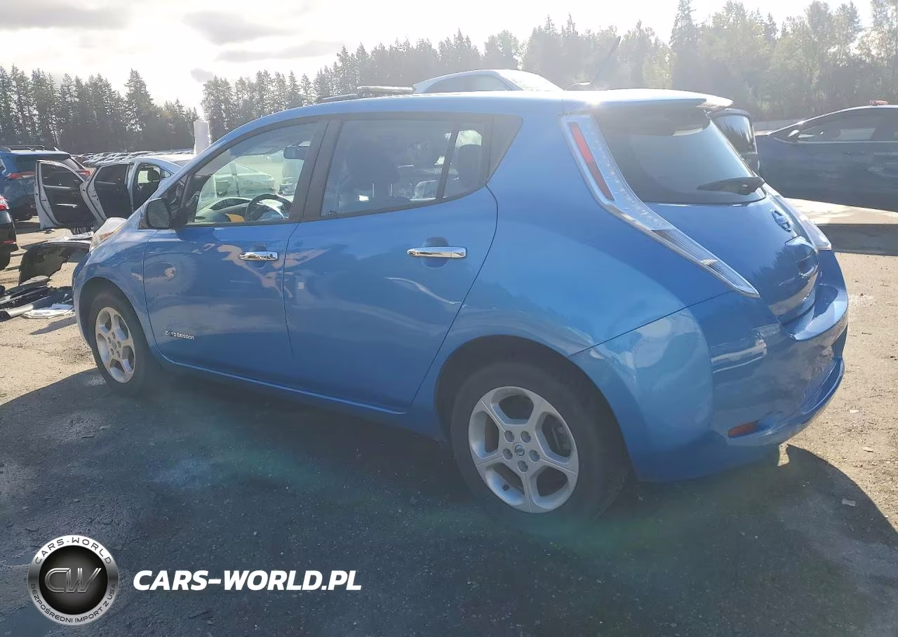 2013 Nissan Leaf S VIN:1N4AZ0CP1DC410447 - 2