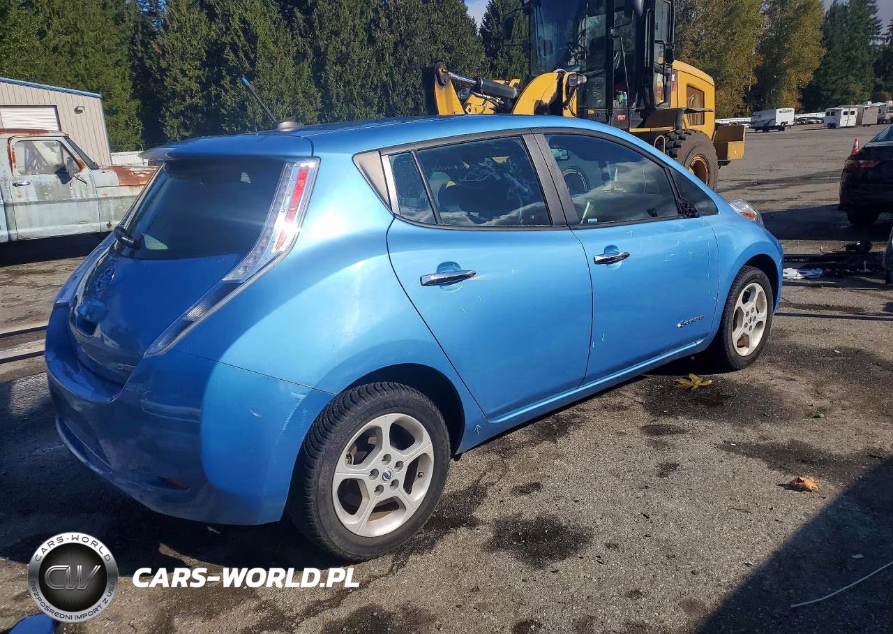 2013 Nissan Leaf S VIN:1N4AZ0CP1DC410447 - 3