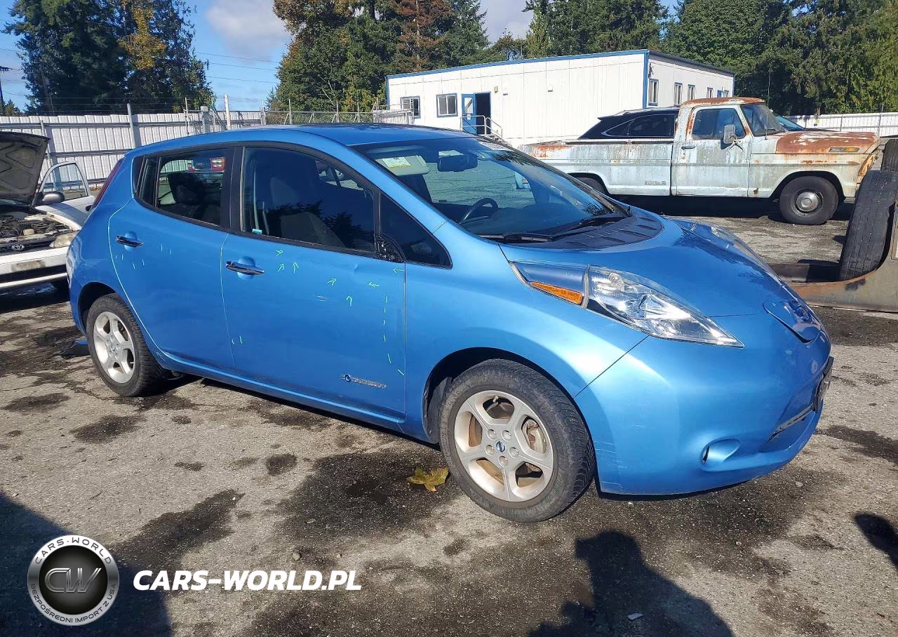 2013 Nissan Leaf S VIN:1N4AZ0CP1DC410447 - 4