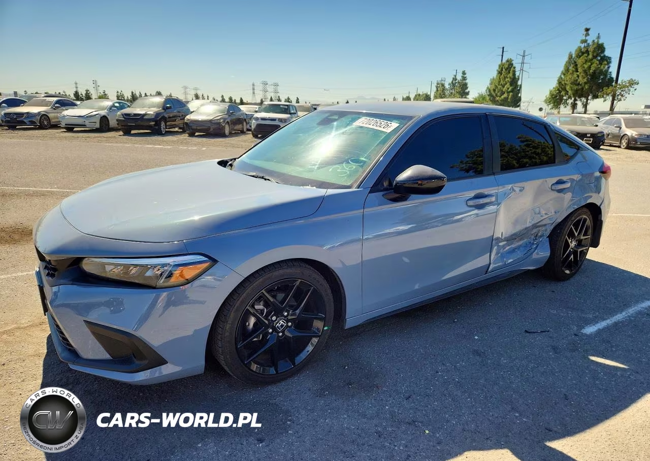 2024 Honda Civic Sport VIN:19XFL2H8XRE027783 - 1