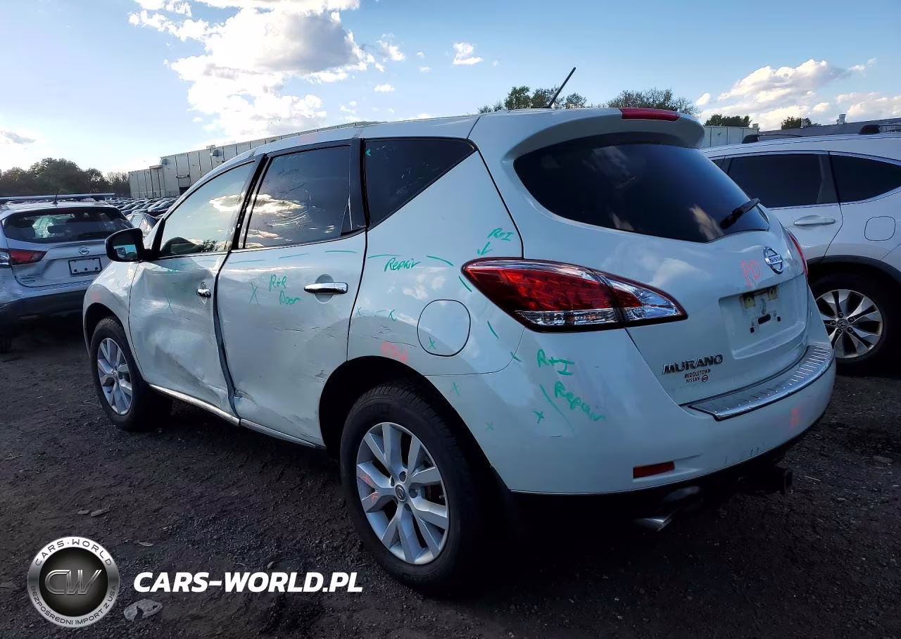 2011 Nissan Murano S VIN:JN8AZ1MW2BW158195 - 2