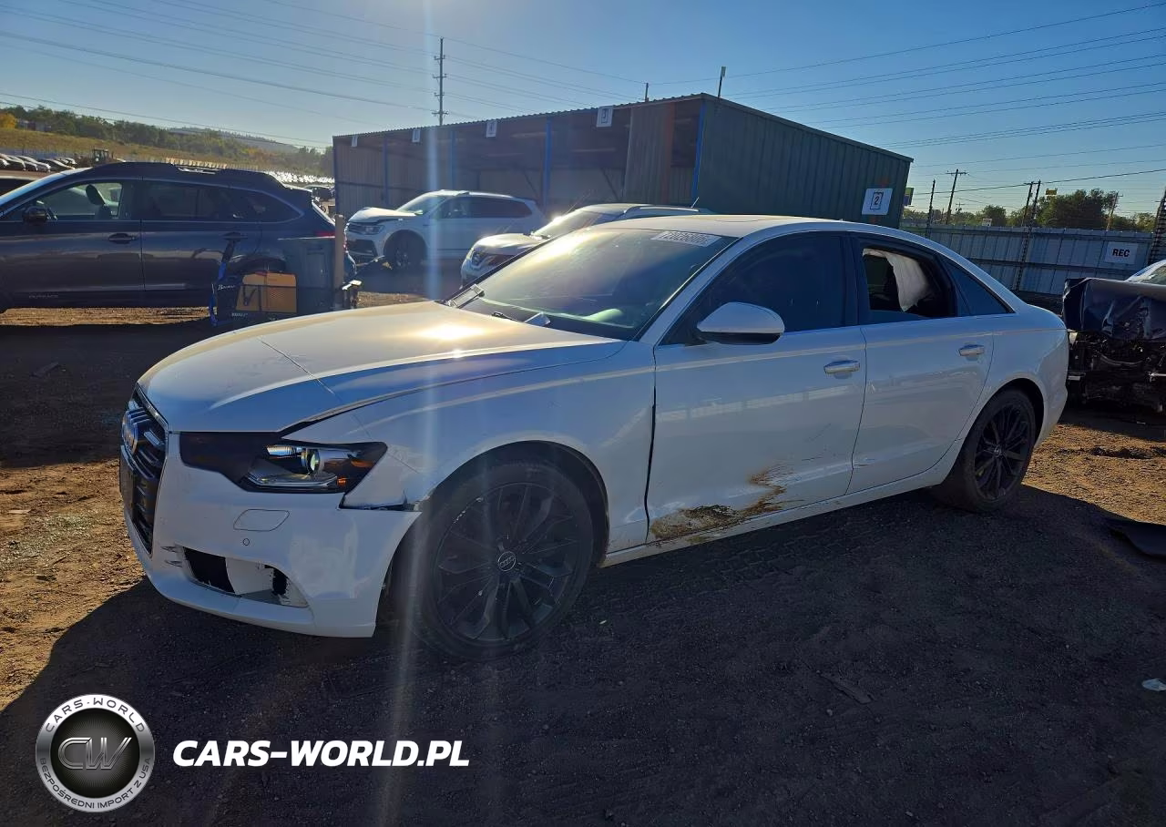 2014 Audi A6 Premium Plus VIN:WAUFMAFC6EN091790 - 1