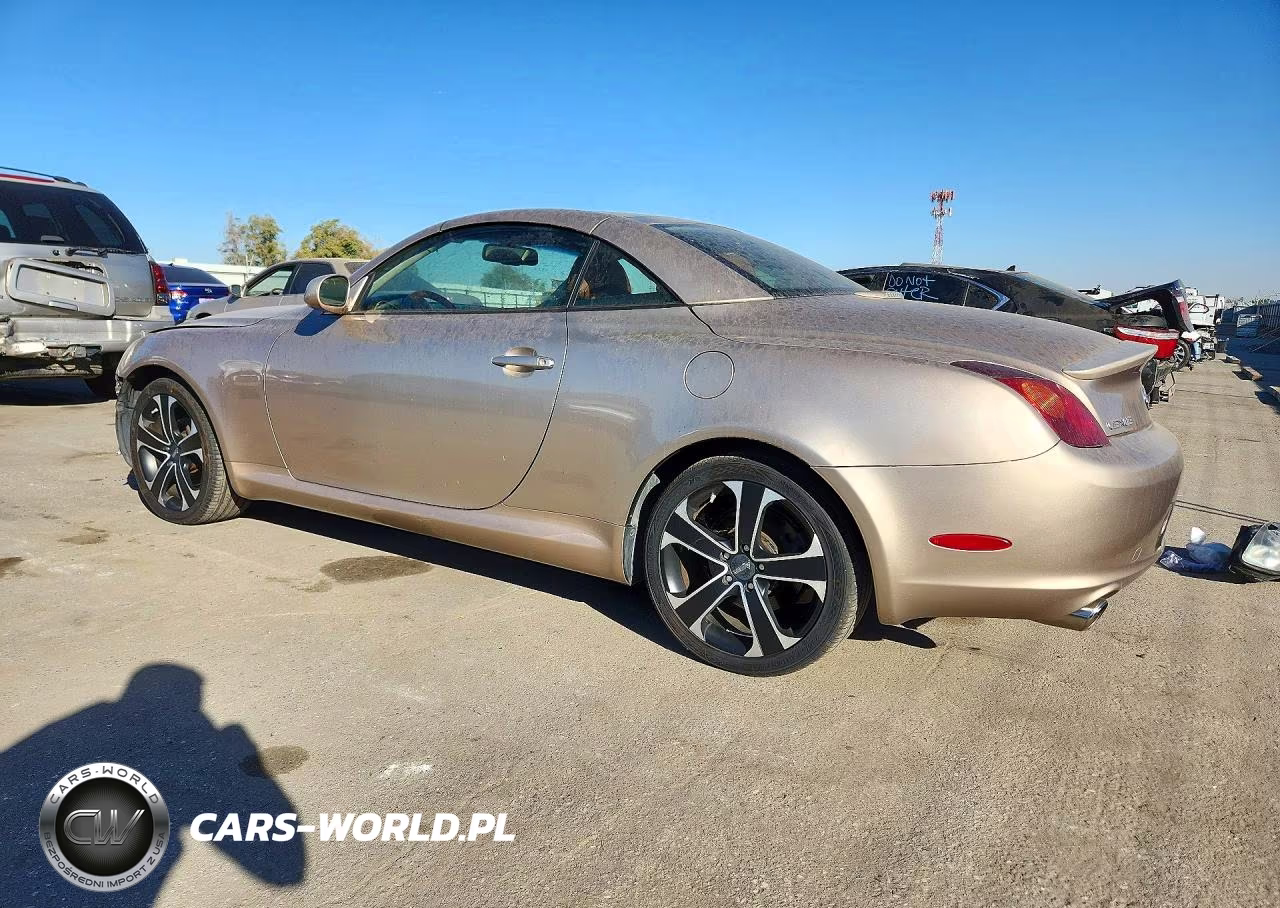 2003 Lexus Sc 430 VIN:JTHFN48Y130038238 - 2