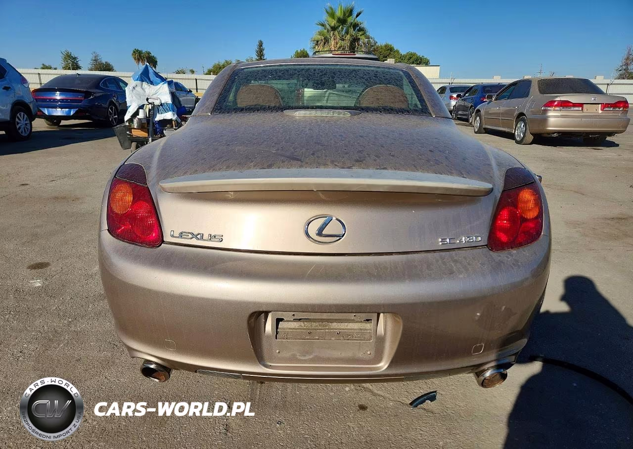 2003 Lexus Sc 430 VIN:JTHFN48Y130038238 - 6