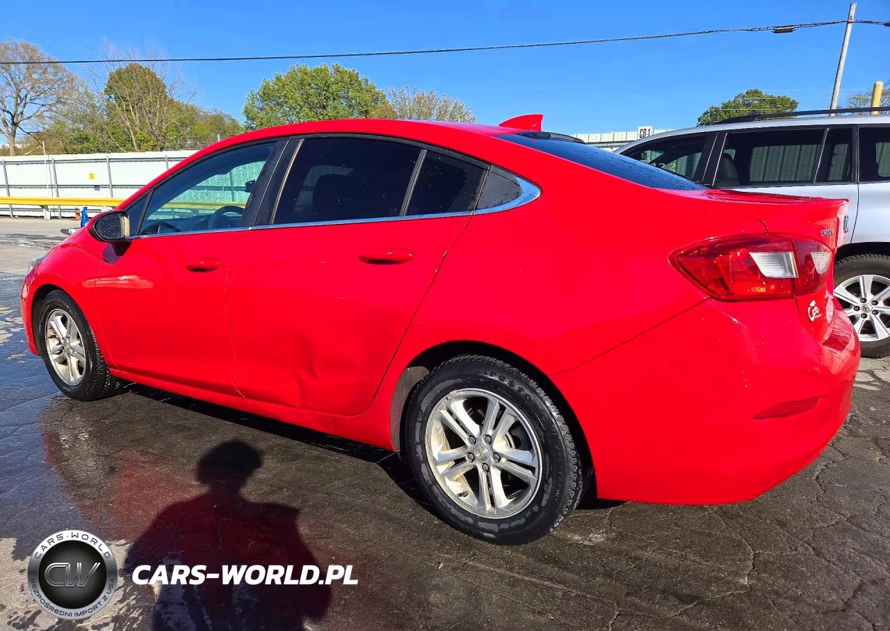 2016 Chevrolet Cruze Lt VIN:1G1BE5SM0G7244913 - 2