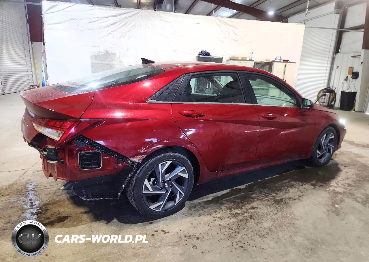 2025 Hyundai Elantra Sel VIN:KMHLS4DG4SU033743 - 3