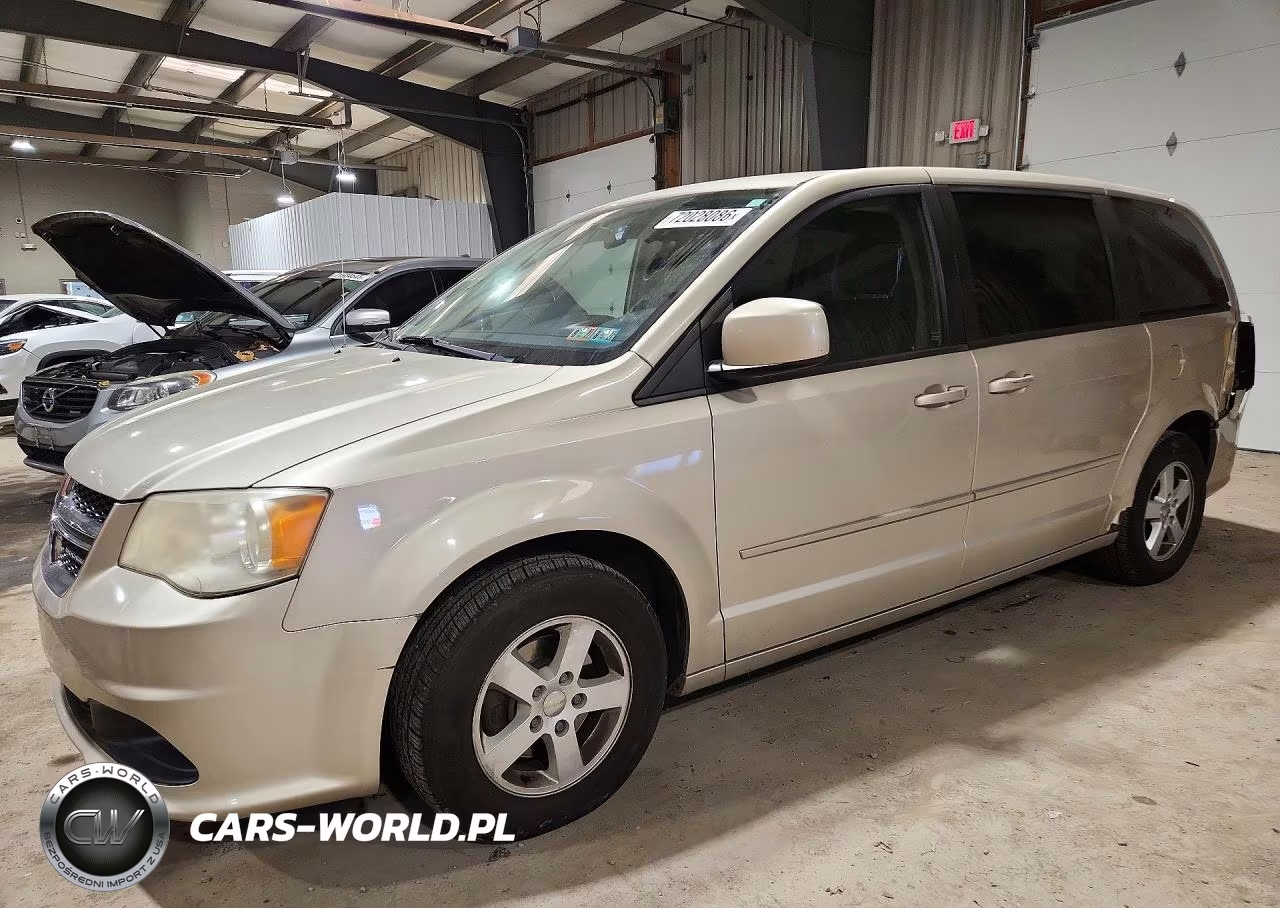 2012 Dodge Grand Caravan Se VIN:2C4RDGBG4CR381344 - 1