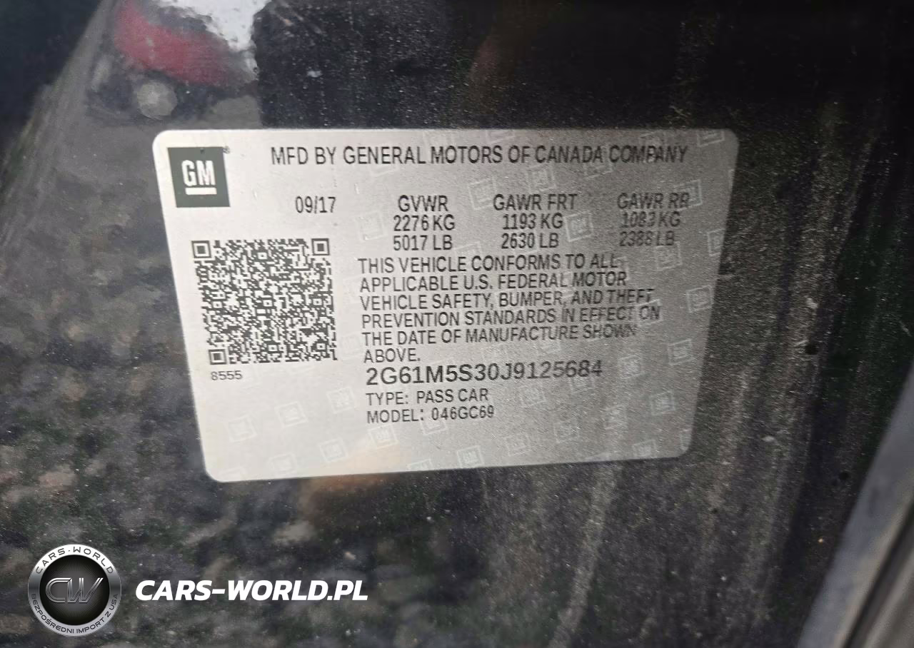 2018 Cadillac Xts Luxury VIN:2G61M5S30J9125684 - 13